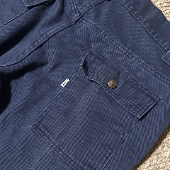 Vintage 1970s Levi’s Navy Cargo Pants!!! - Picture 10 of 14